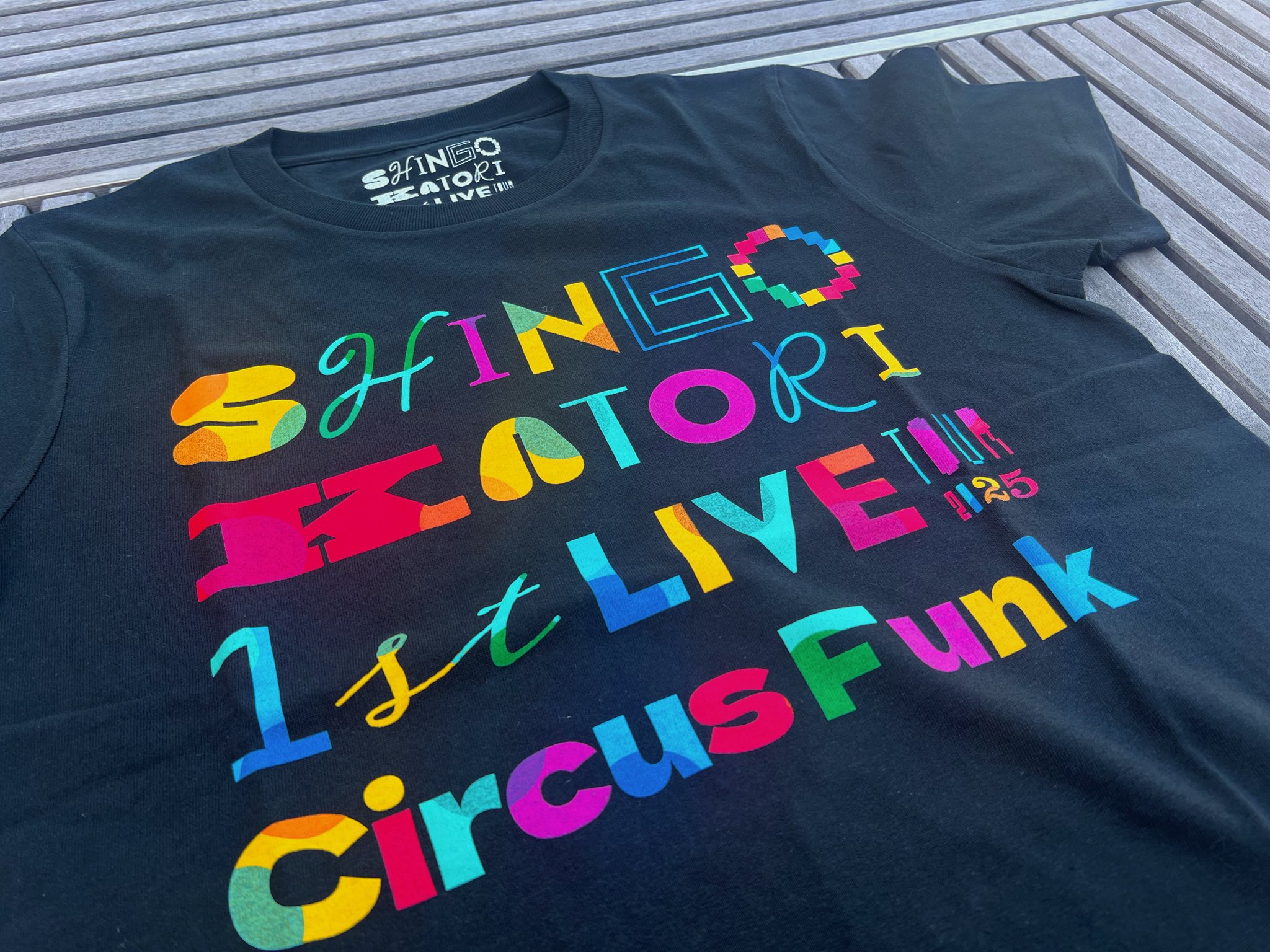 SHINGO KATORI Tシャツ Mサイズ circus funk 香取慎吾 Circus Funk アリーナツアー Tシャツ M - メルカリ