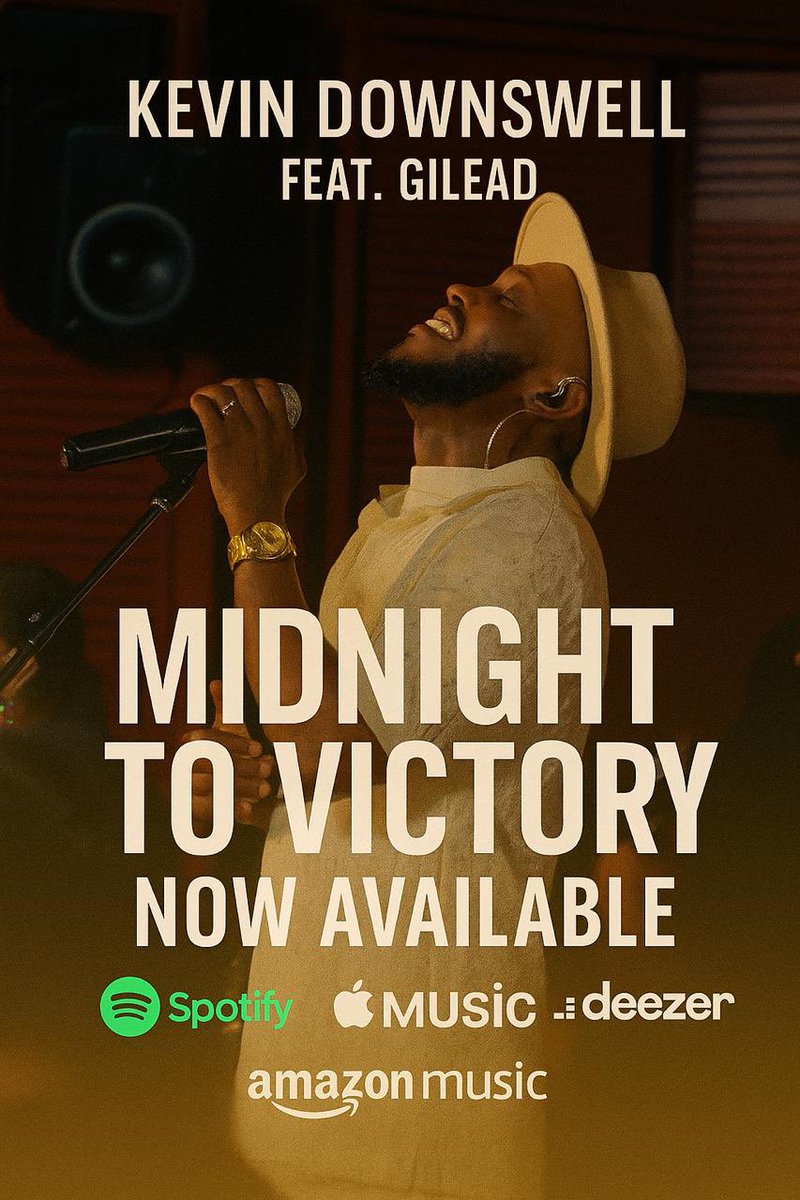 MIDNIGHT TO VICTORY by Kevin Downswell Feat. Gilead IS NOW LIVE. LISTEN NOW: tr.ee/ChDsRVdZnV