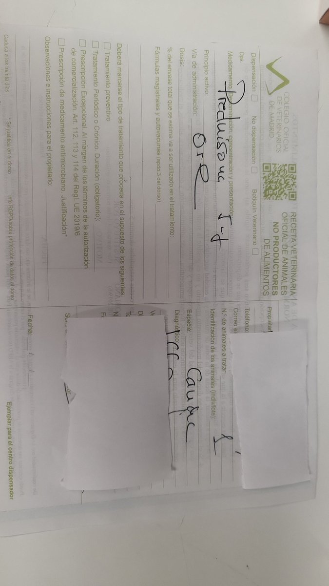 Esto es el pan de cada día, por favor en vez de tanto 666 aprender a prescribir y así podremos dispensar los medicamentos que tenemos en la farmacia: prednisolona, etc, etc.....