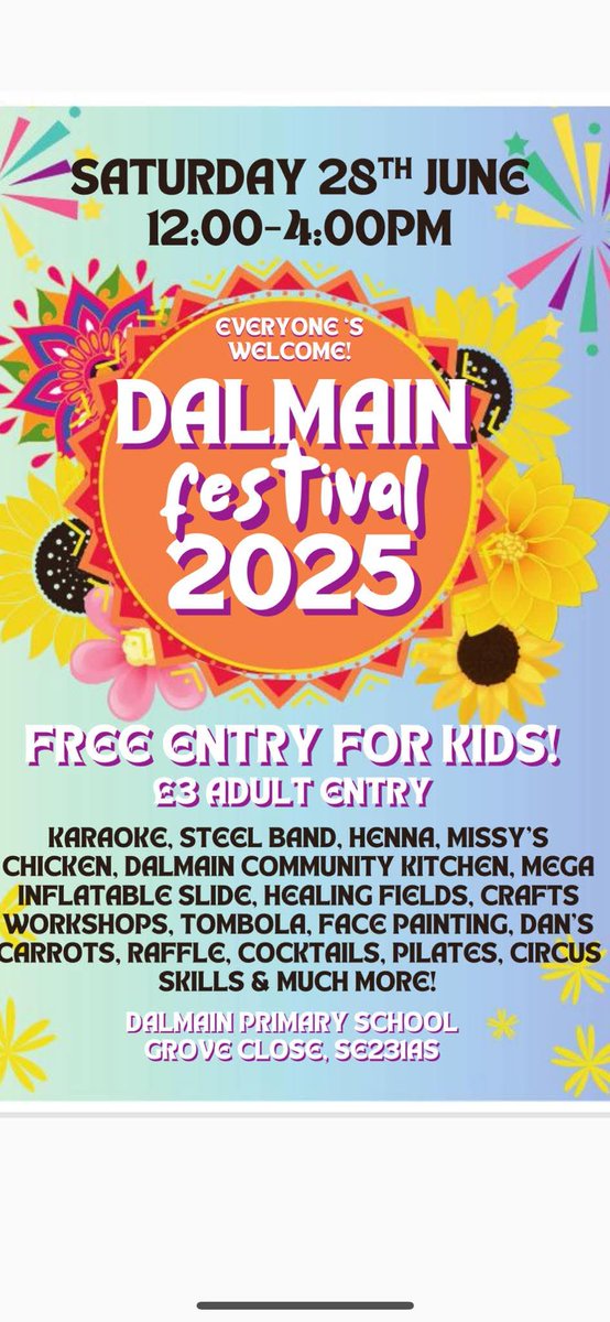 Head to Dalmain for festival fun today! Will have something for everyone!!!