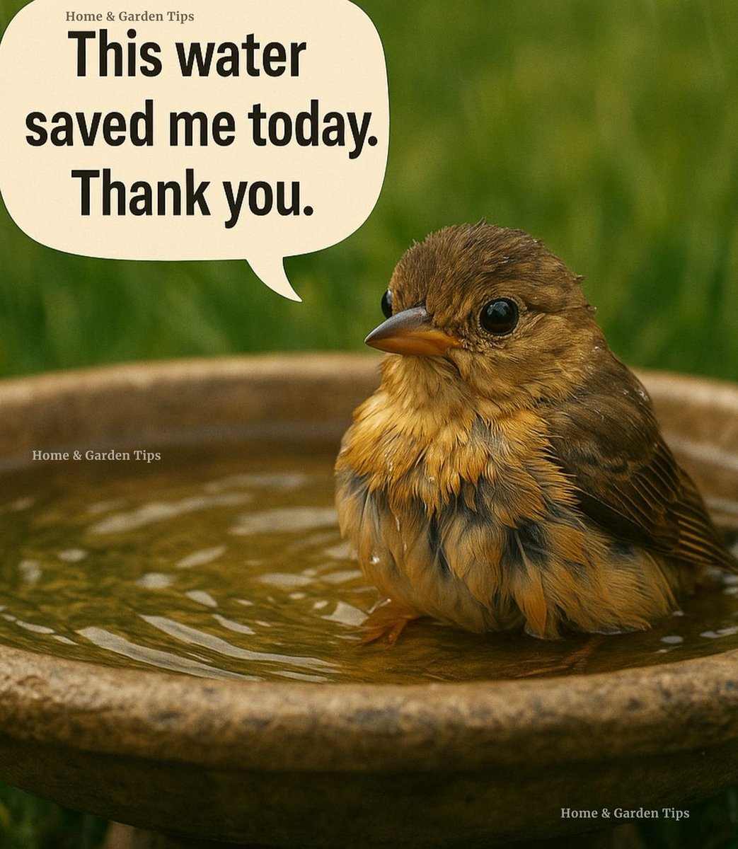 Litterwatch1's tweet photo. ☀️ It’s another warm one out there today! If you can, pop a bowl of water out in your garden for the birds — they’ll really appreciate it. 🐦💧 Small acts of kindness go a long way!
#litterwatch #WildlifeCare #HotWeatherTips #BeKindToNature https://t.co/dqpKruh4N6