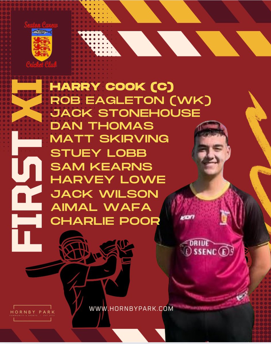 Seaton Carew Cricket Club (@seatoncarewcc) on Twitter photo Here’s how our First XI will lineup this afternoon for their trip to <a href="/DCC_Feethams/">Darlington Cricket Club</a>.
It’s a 1pm start. #3LAC Here’s how our First XI will lineup this afternoon for their trip to <a href="/DCC_Feethams/">Darlington Cricket Club</a>.
It’s a 1pm start. #3LAC