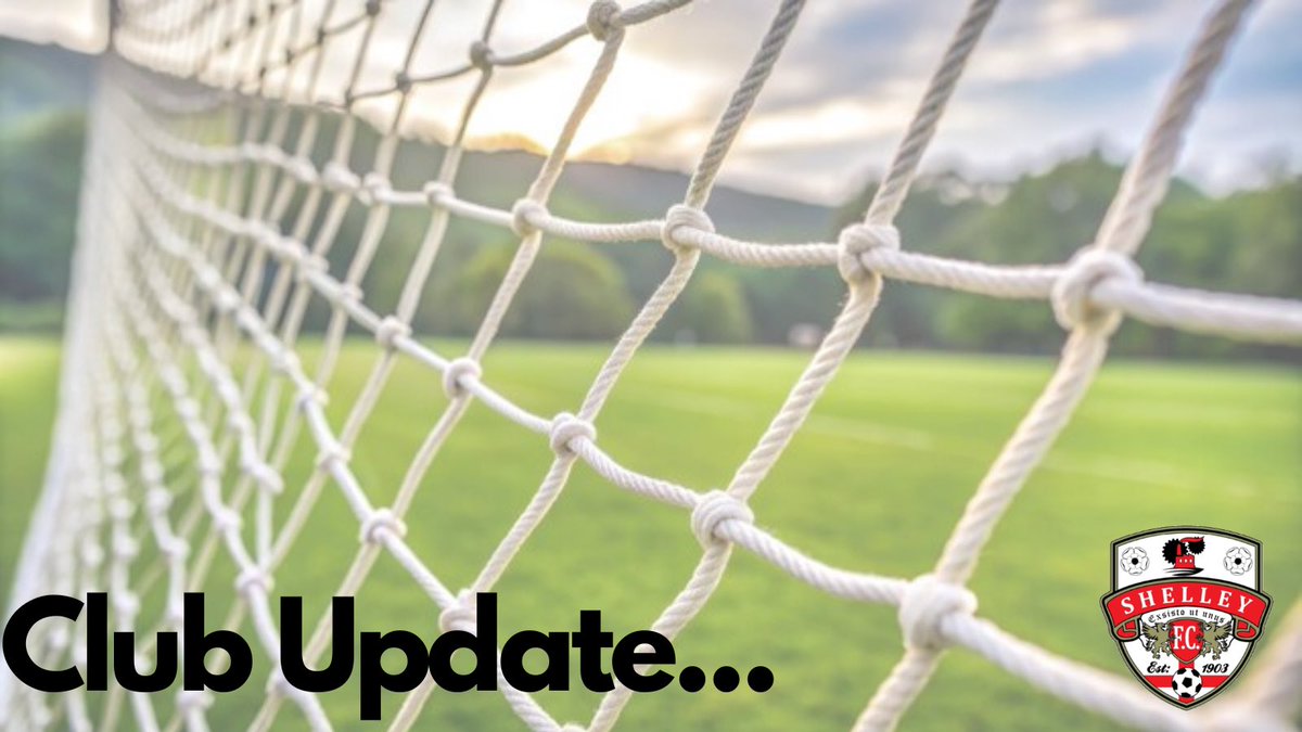 ShelleyCommFC's tweet photo. 📣 Exciting news! We’ve gained some real clarity on what the future holds, and it’s looking bright ❤️🖤🤍 Big steps ahead - watch this space! 💬 #ShelleyCFC #ClubUpdate
To read more go to: https://t.co/AlPn611abe https://t.co/hFpgpGRu9o