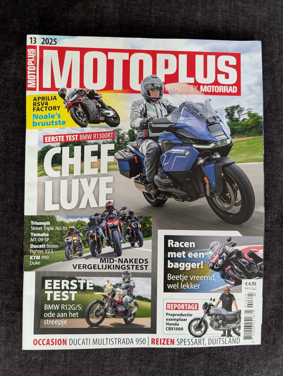 Johan_1978's tweet photo. Het eerste exemplaar is binnen.. 😄 #motoplus dus van het weekend maar eens bekijken.
Dank jullie @Mrs_Disbelief en @Joshuijzer https://t.co/AUlggjwnXL