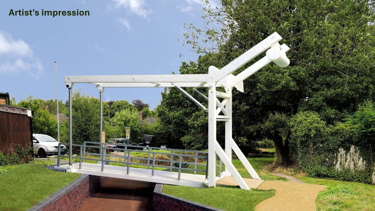 📢 Exciting work starts this week on our brand new lift bridge.

This bridge is part of the Gallows Reach section, due to be completed and in water by winter 2026. It will preserve a right of way for residents once the canal is complete.

Find out more 👉 lhcrt.org.uk/2025/06/28/wor…