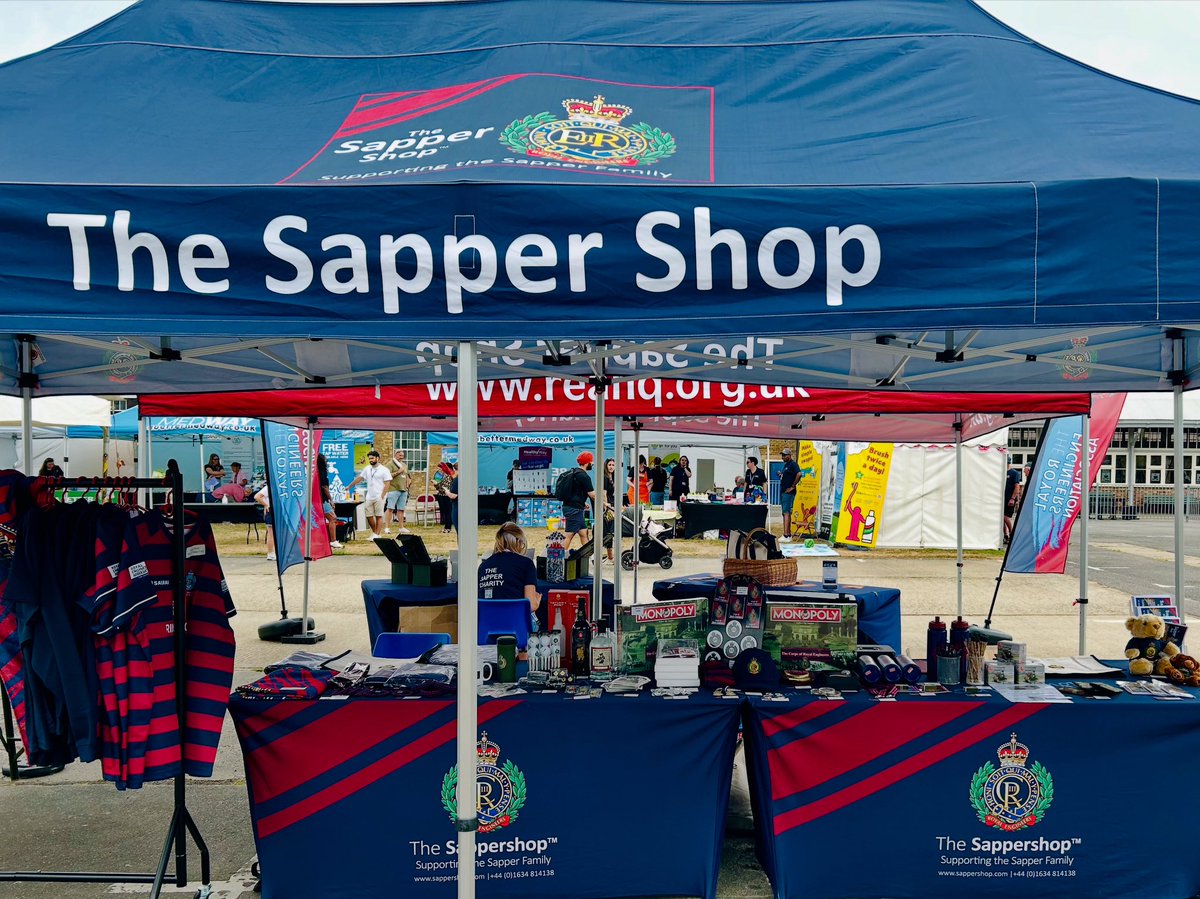 sapper_shop's tweet image. We are here at Chatham historic dockyard ! Come and visit us today 😄