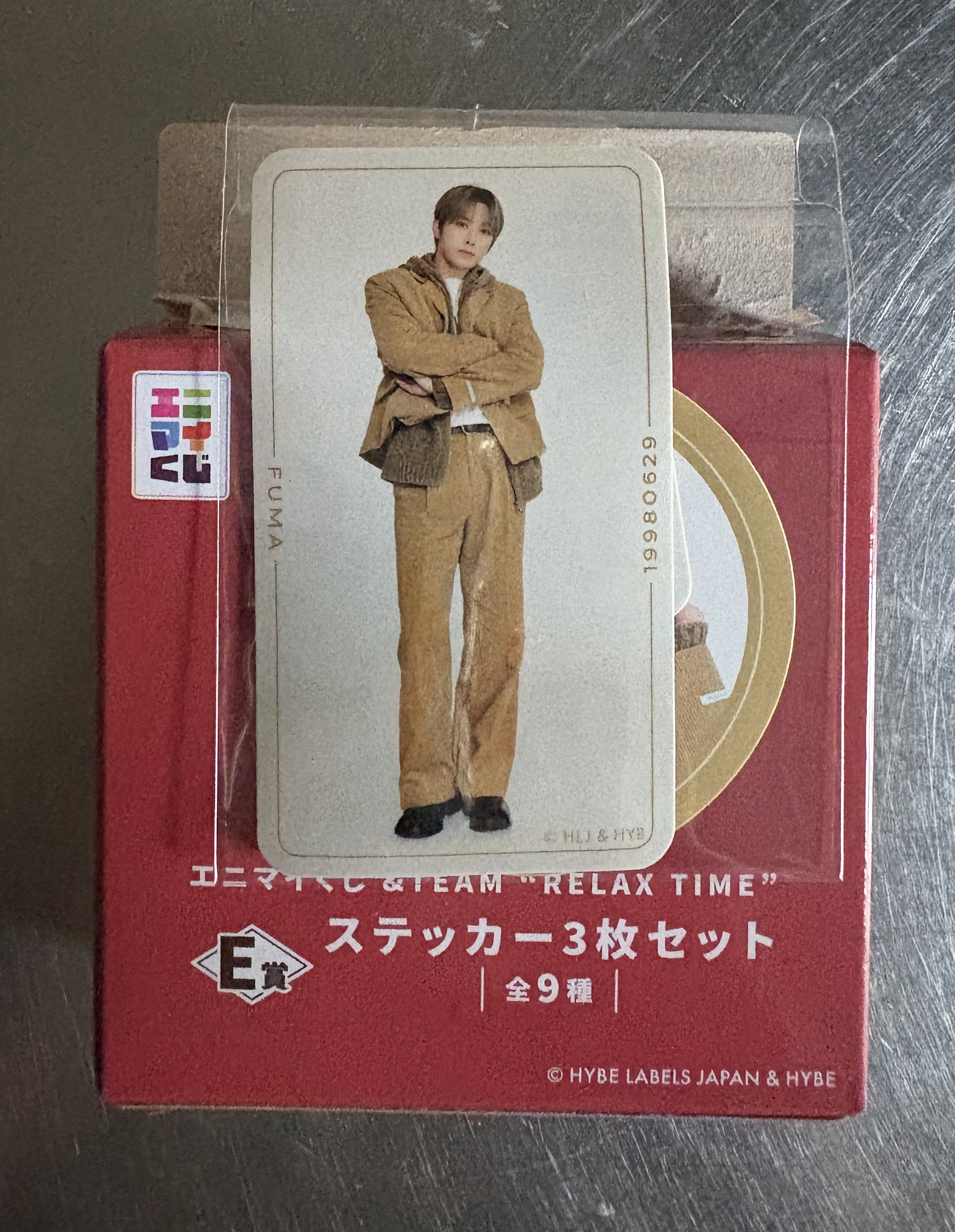 &TEAM エニマイくじ マグカップ ステッカー3枚セット NICHOLAS