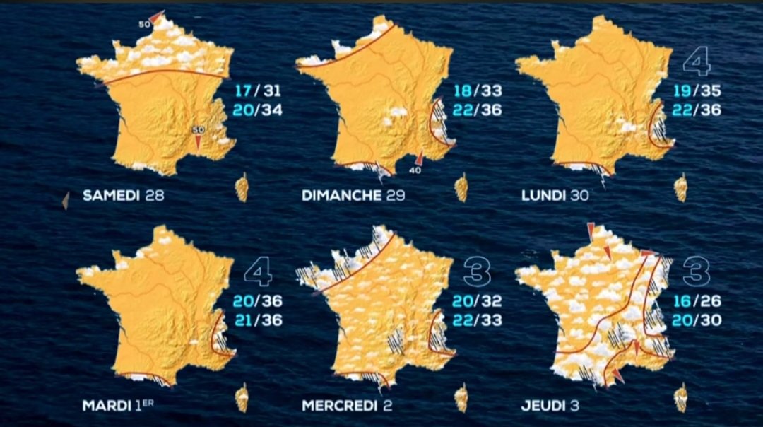 Cher <a href="/meteofrance/">Météo-France</a>,
Au vu des températures écrasantes annoncées pour la semaine prochaine ☀️🥵, n’hésitez pas à relayer ce 🧵 pratique sur canicule et #SantéMentale.
Il peut être utile à beaucoup.

Et vous qui tombez sur ce post: RT bienvenus! 🙏
#Prévention #Canicule