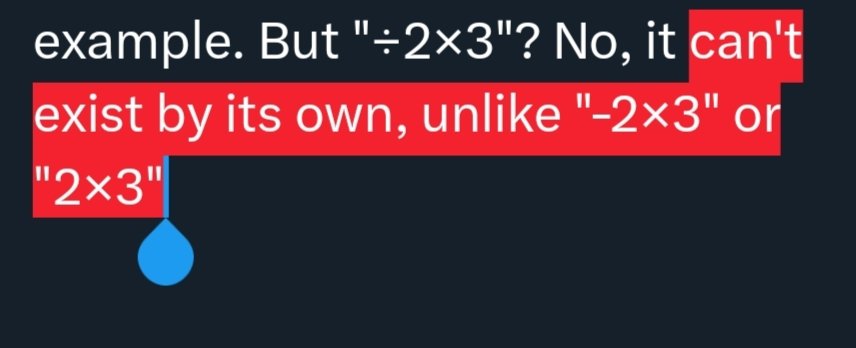 MullyaShish's tweet photo. @TRAUMATURG_EXE @CRKingdomEN We can't multiply 2 by the numbers in parentheses here because we have "÷2" and we are NOT allowed to separate that sign from the number. If we had "-2" or "+2", the multiplication you've done would be possible: 6 –2(1+2)=6 –2(3)=6 –2 × 3= 6 –6=0, for example. But "÷2×3"? No, https://t.co/g4LajJU2B0