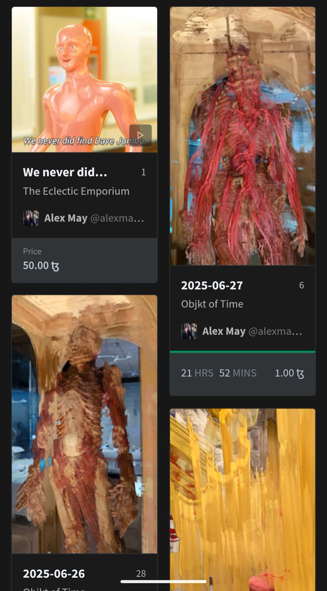 I didn't plan to do a tryptich of red/pink figurative works, but there they are...