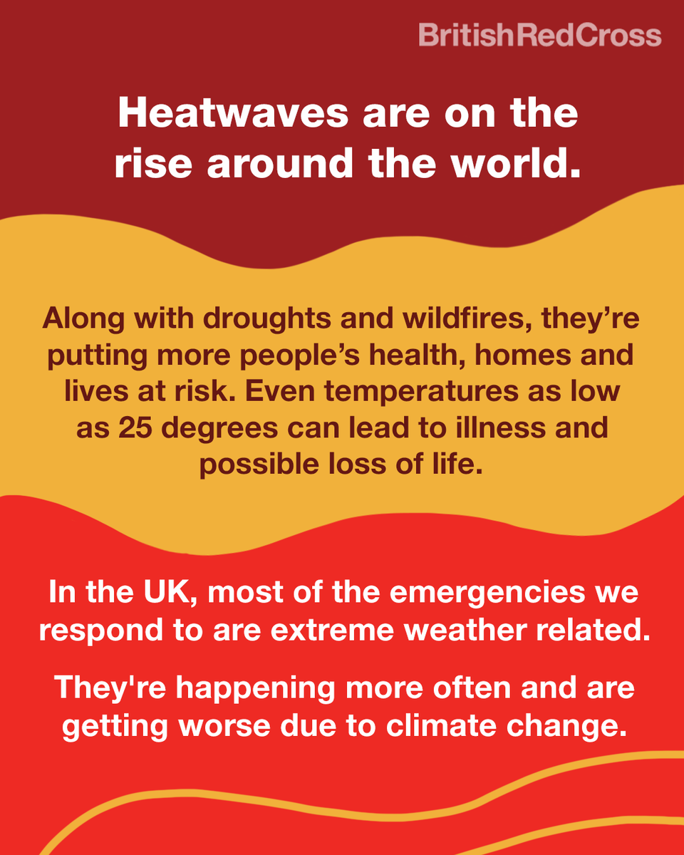 Heatwaves in the UK are rising — in both temperature and the amount we're seeing. Droughts and wildfires are also on the rise. Climate change is no longer a future threat — it’s a present emergency. 🌍🔥 

Share this post to raise awareness.

#ClimateActionWeek #Heatwave