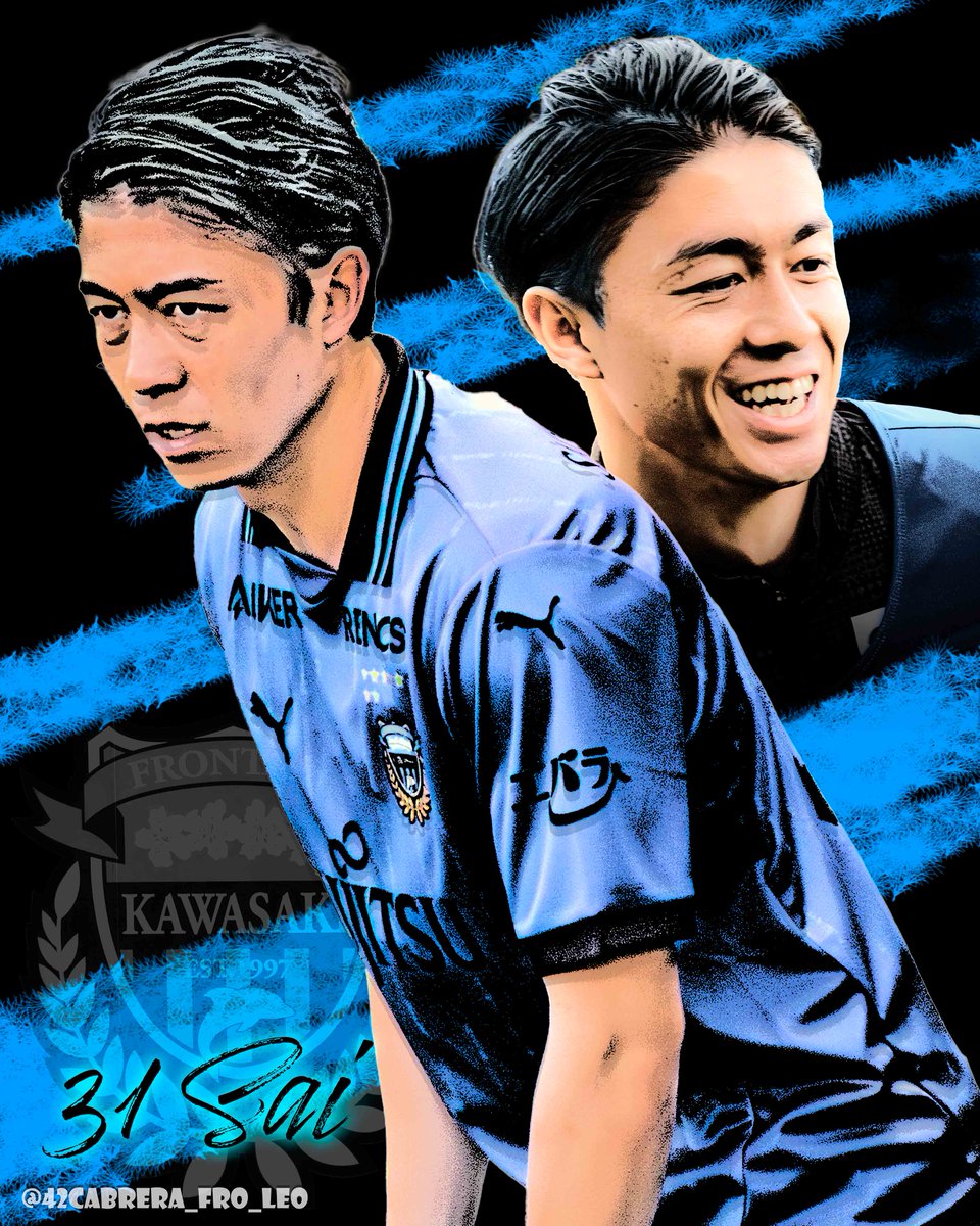 Happy Birthday サイさん🎉
優しい笑顔からは想像もできない闘志溢れるプレーは魂が揺さぶられます！
#ファンウェルメスケルケン際 選手 #frontale