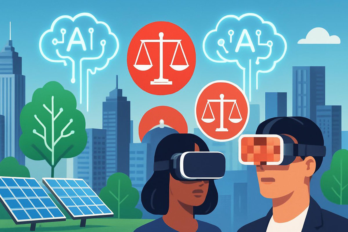 RhicsTech's tweet image. In today&apos;s Rhics Tech News: AI is being used to amplify doubts about pollutants, Denmark introduces copyright for features to tackle deepfakes, Google faces rising emissions, Trump’s tax bill could block AI regulations, and Meta wins an AI copyright lawsuit. #TechNews