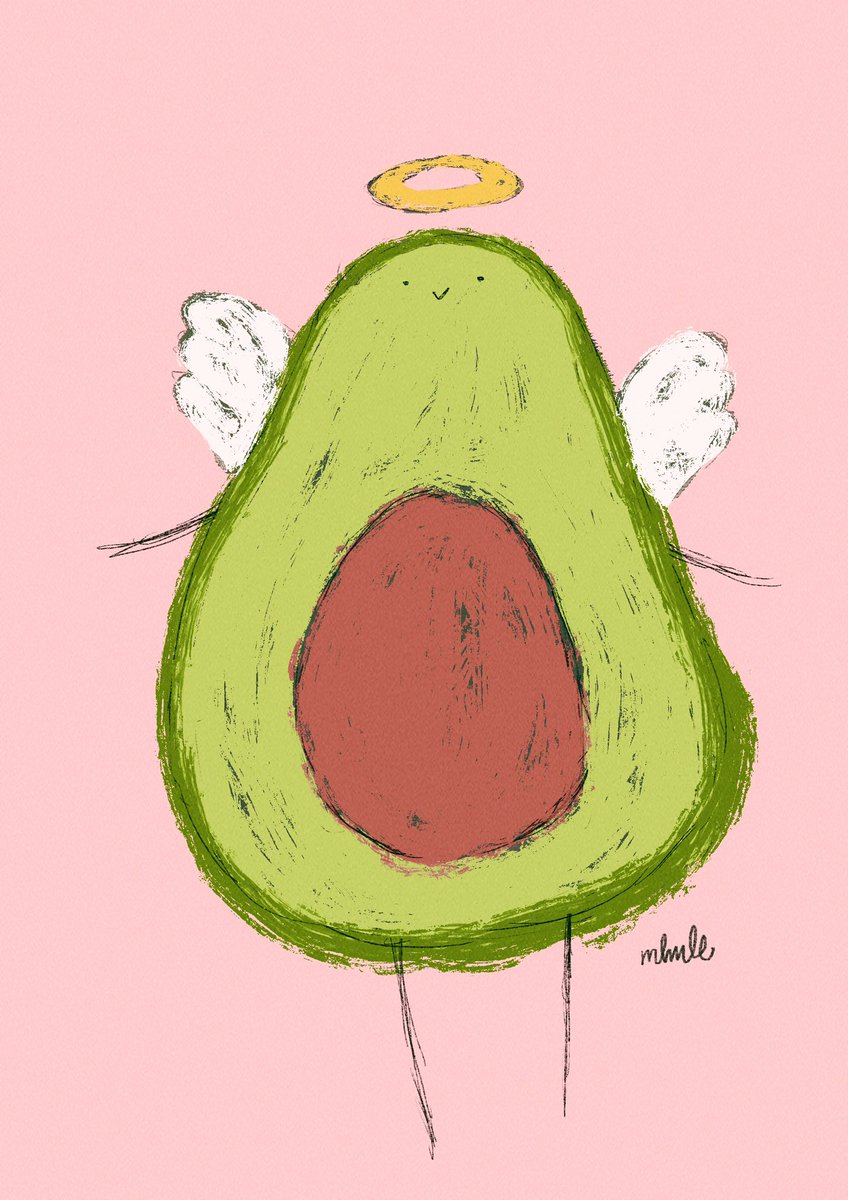 eheta_eheta's tweet image. 天使アボカドちゃん。