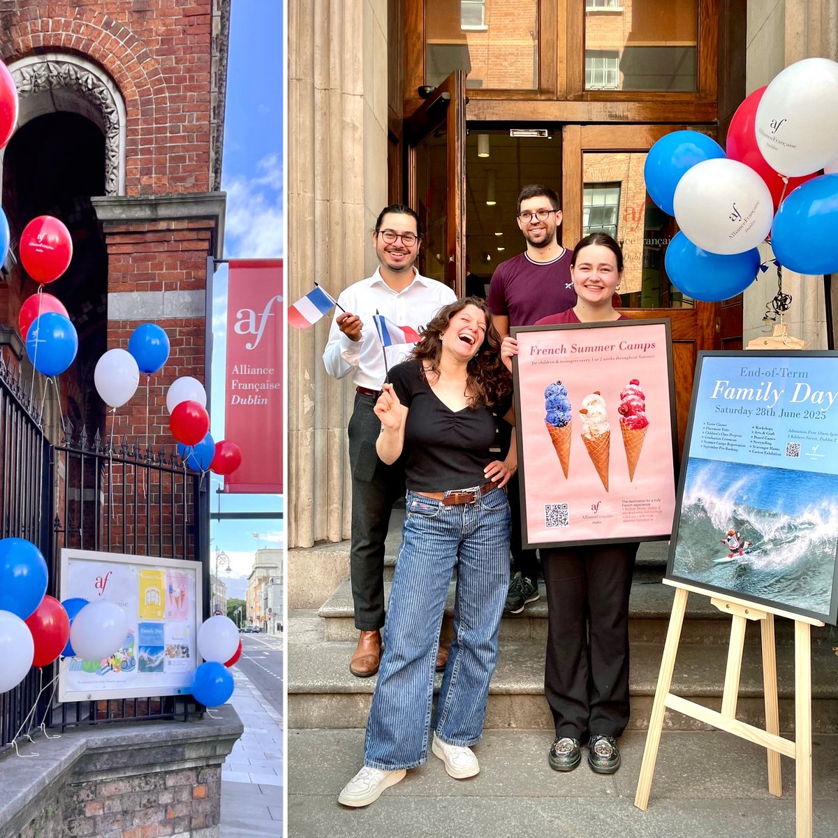 Join our Family Day🎈 today until 3pm:
✔️Discover our services for children &amp; teenagers this Summer and in September
✔️Try out a course taster and get a level assessment
✔️Take part in many activities: arts &amp; craft, drawing, games, scavenger hunt &amp; more
👉 bit.ly/4jWnBO4