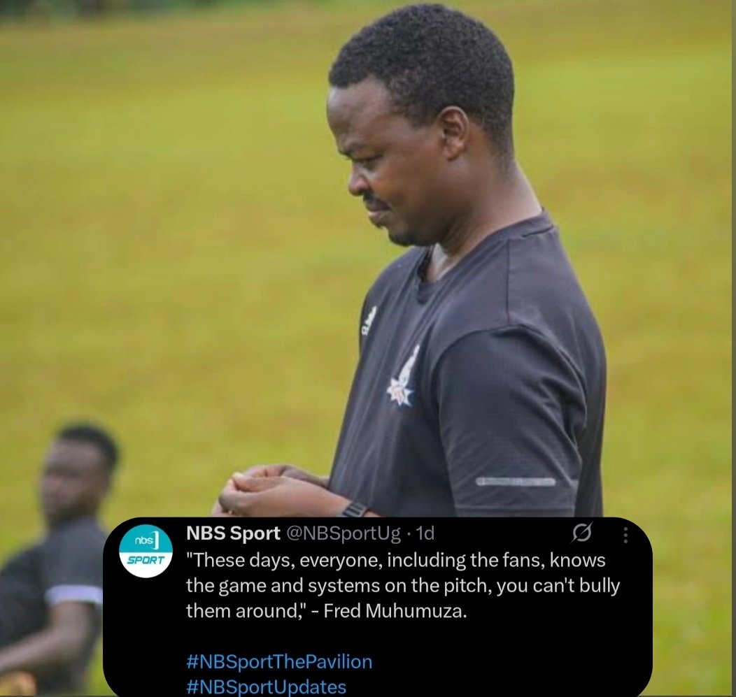 Shifaismailbayo's tweet photo. Kati aba fufa media services use this information the way you want π...
Key word " including the fans " π
Coach Fred abeewo π€π₯πͺ..
#FMSUFM https://t.co/t65RXwLhr0