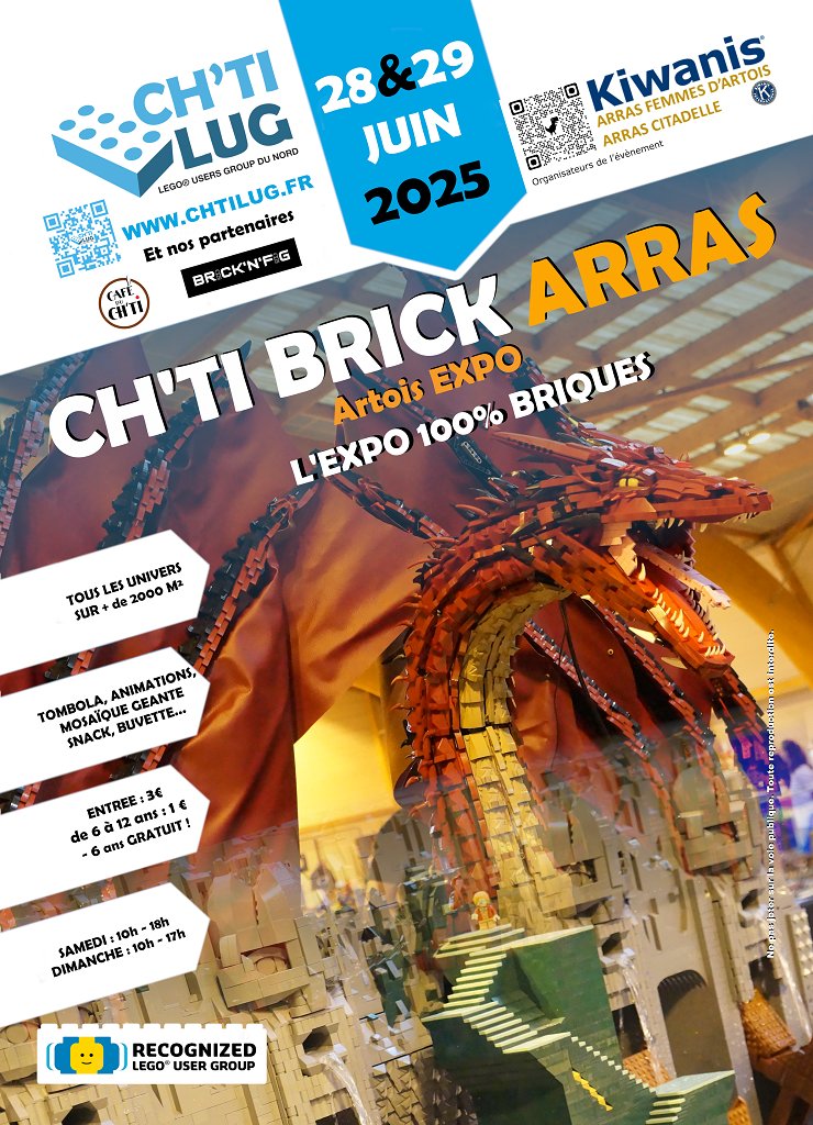 "si par hasard vous trouvez un dragon endormi, surtout ne le rév..."

Expo #lego à Arras ce weekend !
#chtilug #chtibrick