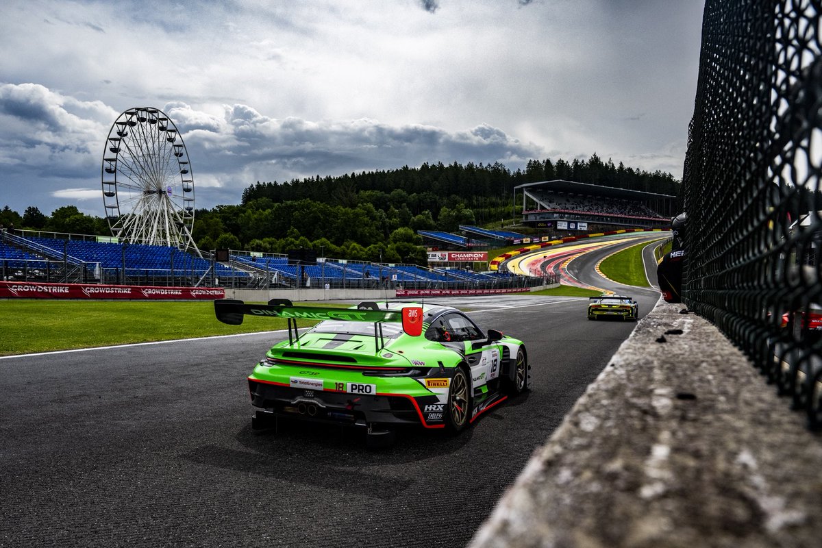Starting P17 for todays <a href="/24HoursofSpa/">CrowdStrike 24Hours of Spa</a> 🍏Just a casual 75 cars in the race… Going to be a busy one let’s see what we can do, it’s a long race <a href="/Customer_Racing/">Porsche.CustomerRacing</a>! all links in bio #RACEBORN