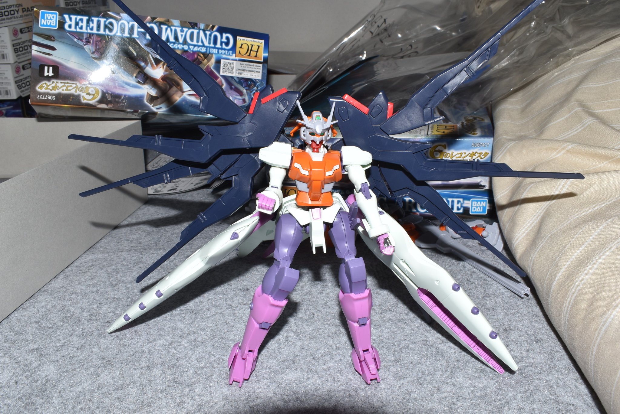 HG ガンダム G-セルフ G-アルケイン G-ルシファー ダハック Gレコ