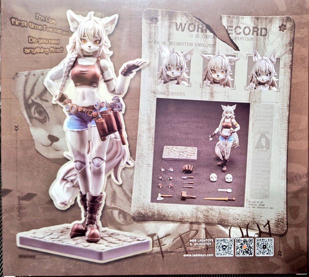 Liya ケモノ フィギュア セクシーなケモノ美少女の可動