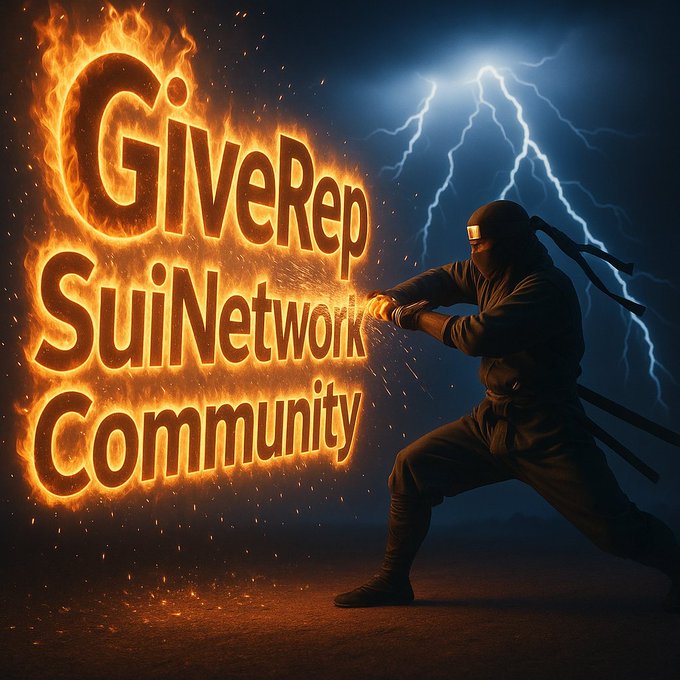 You don’t have to be the loudest to lead.

<a href="/GiveRep/">GiveRep</a> is proving that quiet confidence, clear purpose, and consistent effort build real <a href="/SuiNetwork/">Sui</a> momentum. 🌊🧠