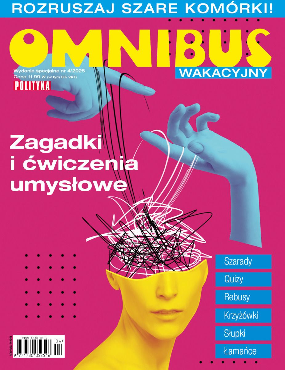 Drodzy, nasz najnowszy Omnibus wakacyjny🌞 już na Was czeka w salonach prasowych oraz w naszym sklepie ⬇️⬇️⬇️
sklep.polityka.pl/ws-04-2025-omn…
Wciągającej zabawy!💪