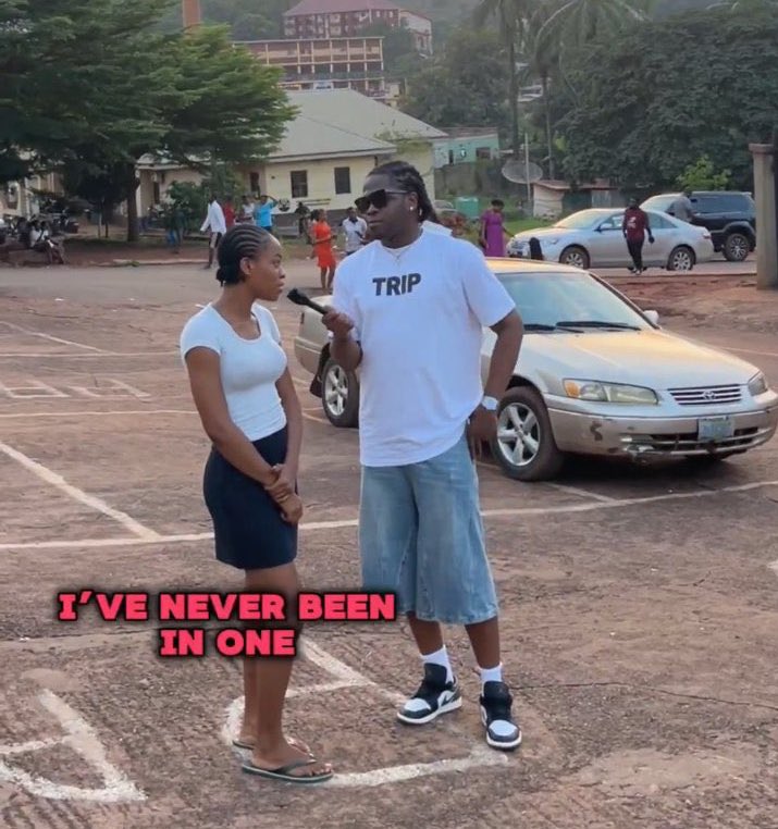 Truth be told. If a woman does that type of AsherKine content, 90% of you men will deny your GFs and Wives if asked, “are you in a relationship” 

Even Kennedy will deny that girl if he meets Asherkine. Werey girl said “I’ve NEVER been in one” chai 💔😂