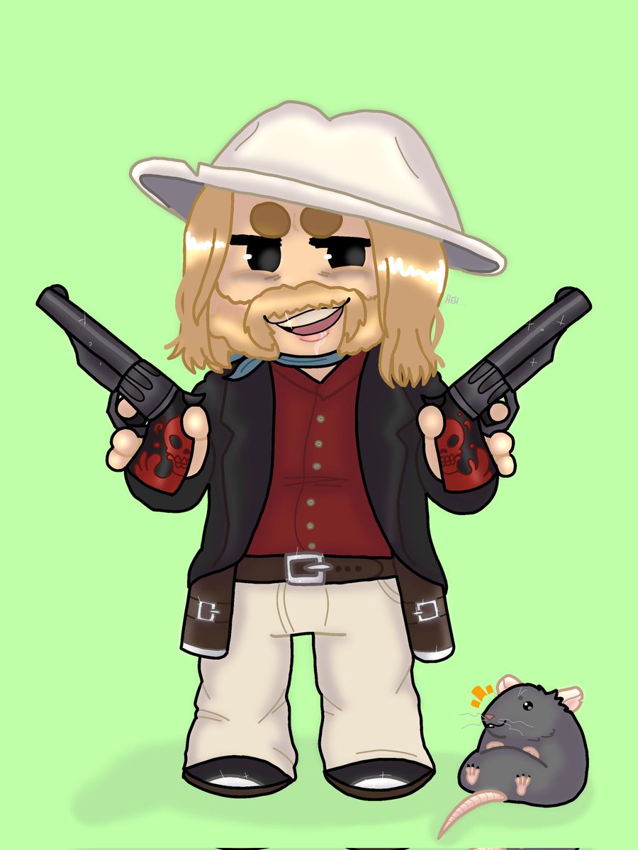 MrMilkyWiggles's tweet image. Part four of the lil drawings of the gang members. ❤️
#rdr2