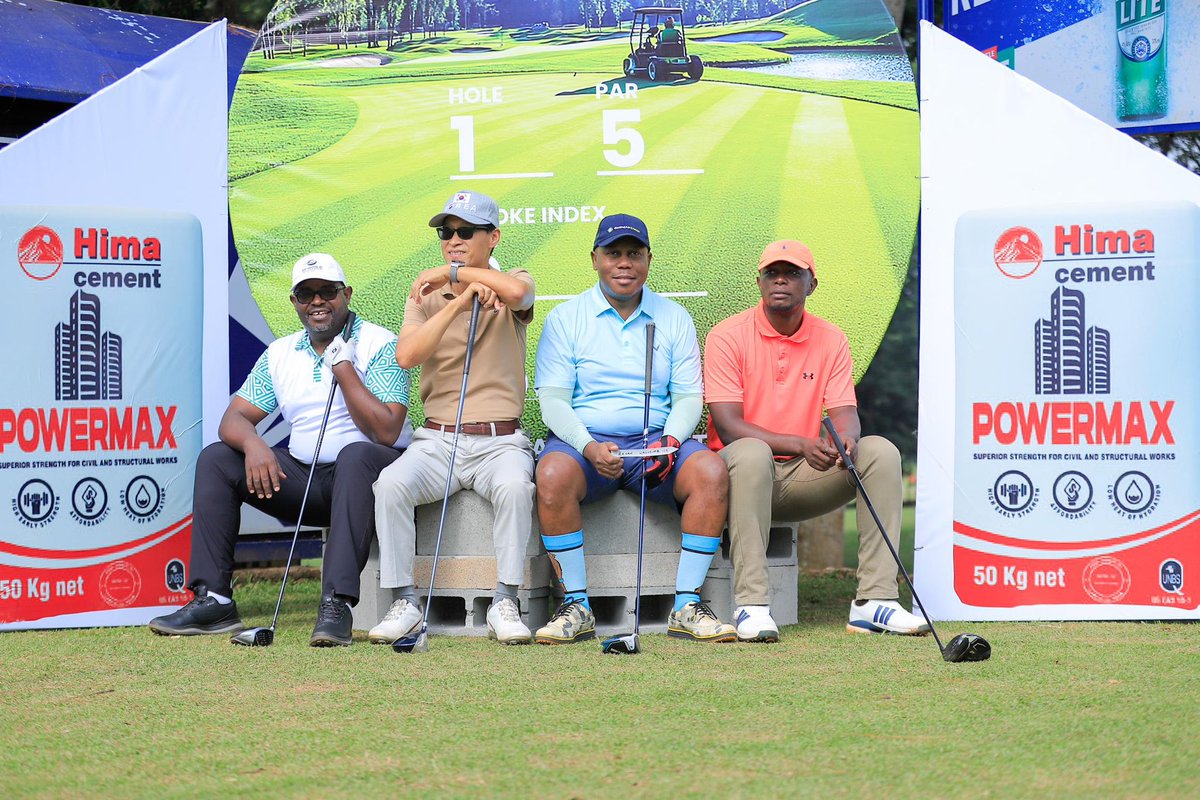 UgWonderland's tweet photo. Entebbe Golf Club captain Serwano Walusimbi: We are very happy to always have #HimaCement promoting and always supporting this tournament and supporting me as the captain. Usually, the #CaptainsPutter is celebrating the captain's election and the golf in the club so we are happy https://t.co/wYi1n48Hs7