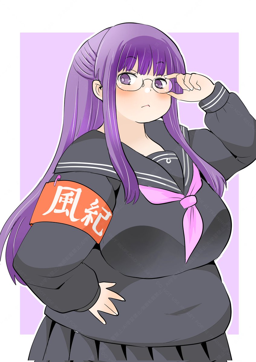「風紀を守る物理魔法使い」|トイシキ【ト壱式】のイラスト