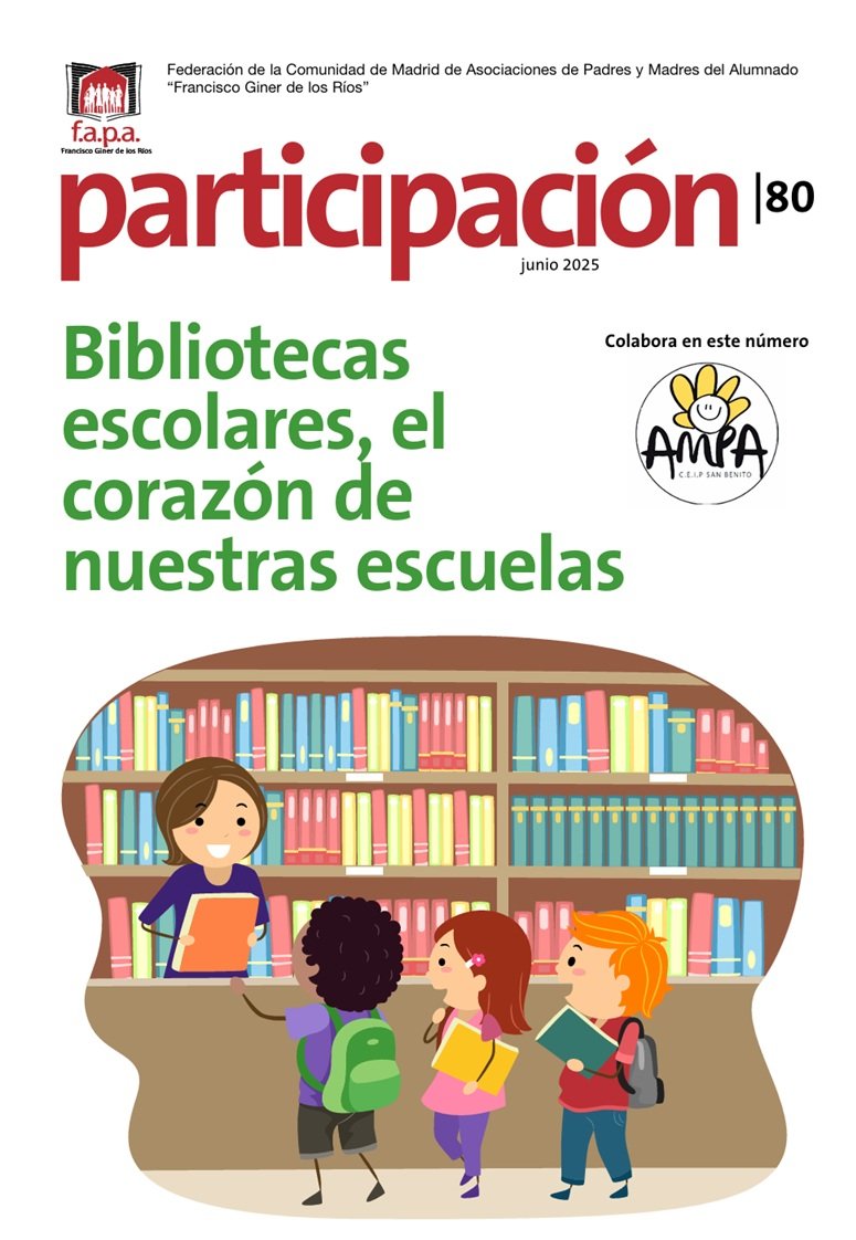 FAPA Giner Ríos (@fapa_giner_rios) on Twitter photo Revista PARTICIPACIÓN FAPA
Bibliotecas Escolares,el corazón de nuestras escuelas💚📚🥰
Colaboran:
<a href="/ampa_sanbenito/">La AMPA del CEIP San Benito</a>
Mar Romero
Kira Mahamud
Cecilia Valbuena
Beatriz Soraya Calonge
Cruce de miradas sobre la biblioteca escolar <a href="/EdicionesMorata/">Ediciones Morata</a>
Revista👇
fapaginerdelosrios.org/publicaciones/… Revista PARTICIPACIÓN FAPA
Bibliotecas Escolares,el corazón de nuestras escuelas💚📚🥰
Colaboran:
<a href="/ampa_sanbenito/">La AMPA del CEIP San Benito</a>
Mar Romero
Kira Mahamud
Cecilia Valbuena
Beatriz Soraya Calonge
Cruce de miradas sobre la biblioteca escolar <a href="/EdicionesMorata/">Ediciones Morata</a>
Revista👇
fapaginerdelosrios.org/publicaciones/…