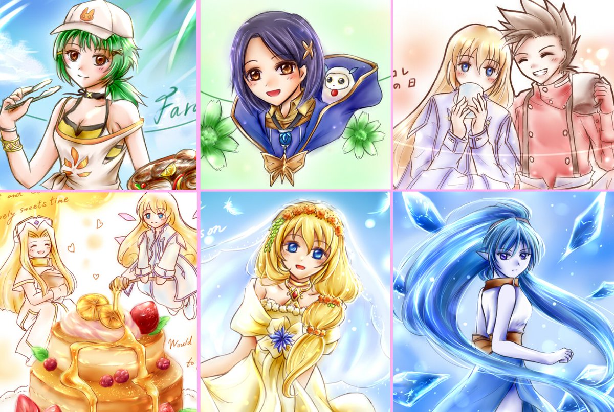 #今月描いた絵を晒そう

6月分その①
今月はロイコレ記念日もあり、シンフォニアのイラストが多かったですね
見て頂いた方々、ありがとうございます✨