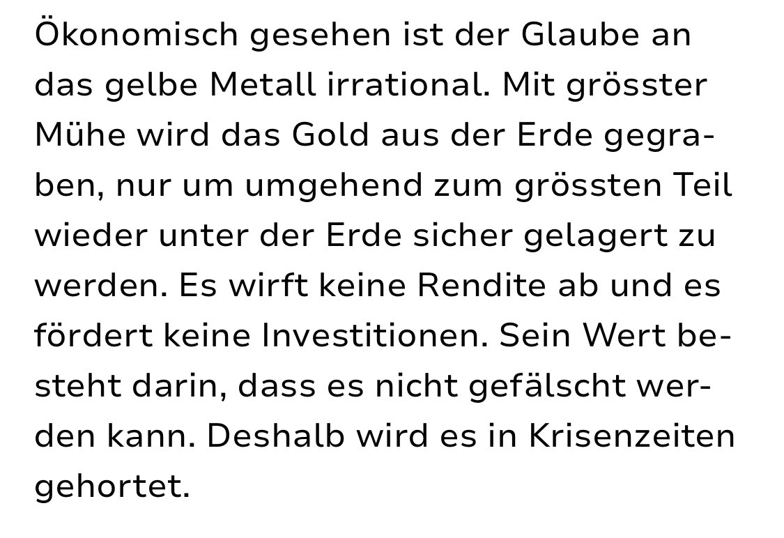 Ich kann es einfach nicht anders sehen #Bitcoin &gt; #Gold ! Denn Bitcoin verfügt dank der einfachen „Transportmöglichkeit“ über einen Pluspunkt der meines Erachtens massiv überlegen ist. Ein bisschen Gold zuhause, aber das grosse Vermögen in Bitcoin!!!