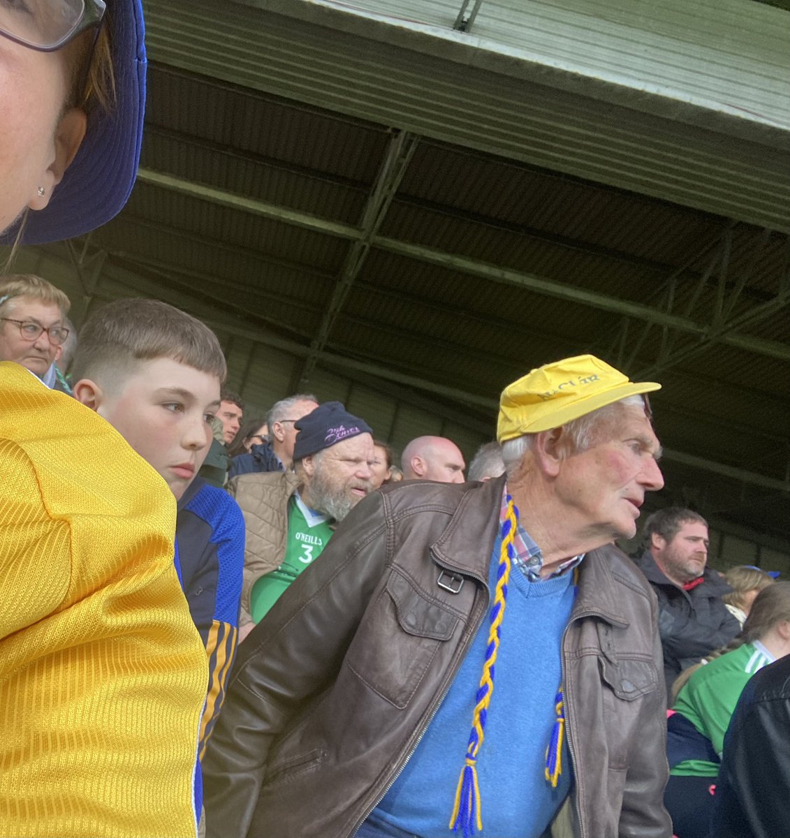 Heading to Thurles to support Clare in the Camoige and Hurling without our right hand man. There will be so many moments never the same without Dad/ Grandad 💔💙💛 <a href="/GaaClare/">Clare Gaa</a>