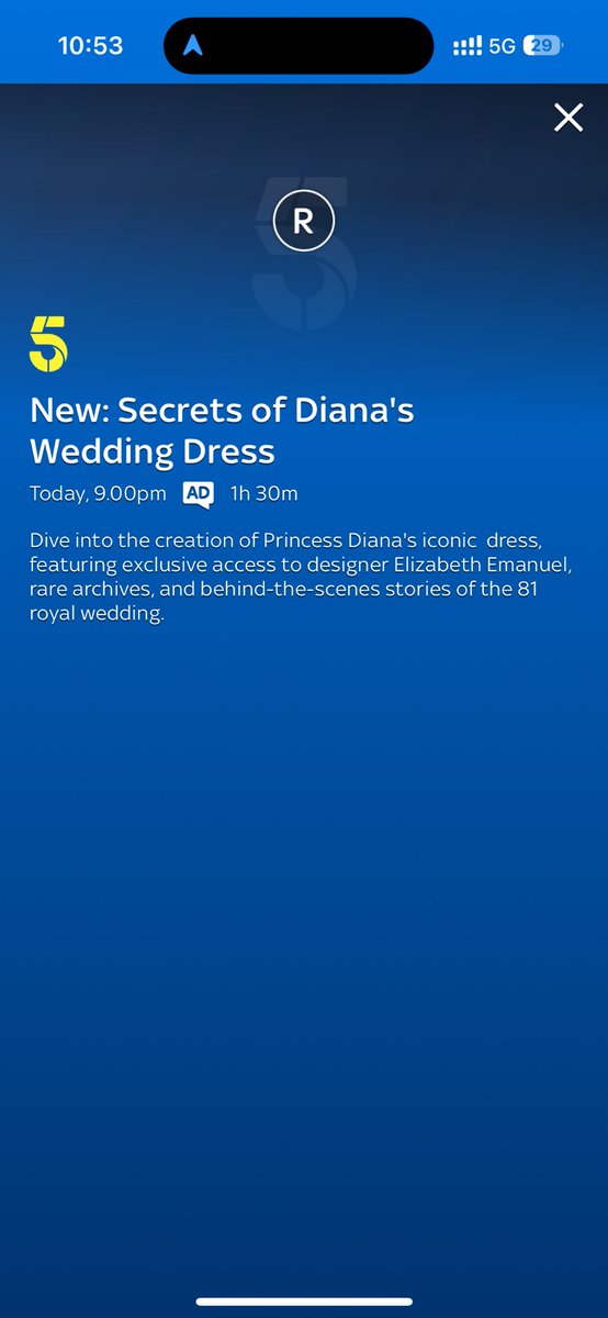 Great to see channel 5 showing the CWC the respect it deserves