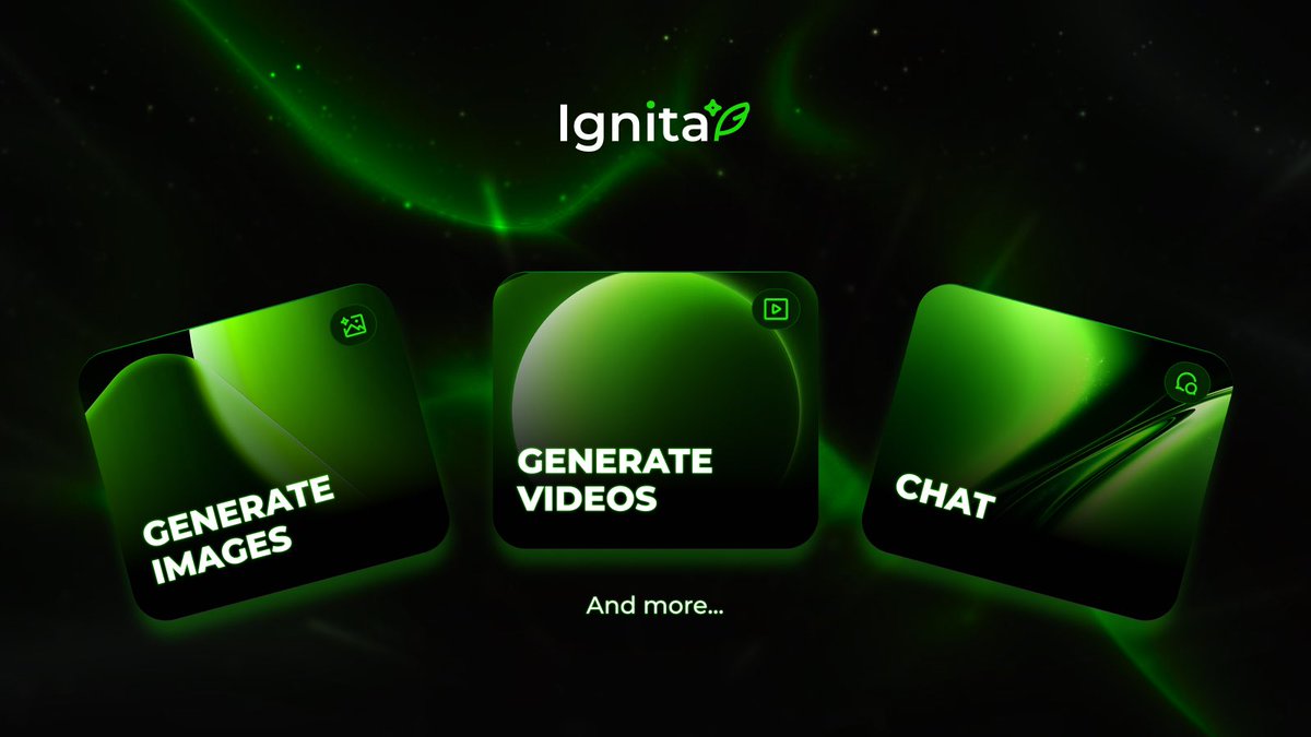 🔥 #IGNITA launches this Sunday!

Get ready to create AI-generated images, videos, and more, all powered by $XGCL.

You’ll need $XGCL to unlock the full experience. Don’t miss out.

xgclabs.io

#IGNITA #XGCL #AI #Web3 #XRPL #XGCLabs