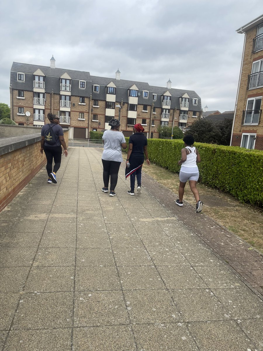 nafhealth's tweet photo. This morning’s group 5k walk and fitness session was an absolute delight! The refreshing breeze made it even better, defying the hot weather predictions. 🌤️
📍 Meet:8:20AM
🏃🏾♀️ Take-off: 8:30AM
🍎 Nutrition Workshops: Thurs. 6:30PM
#EatBetterEatCheaper
#WalkWithUs
#MovementIsGain https://t.co/KiDu61Oakf