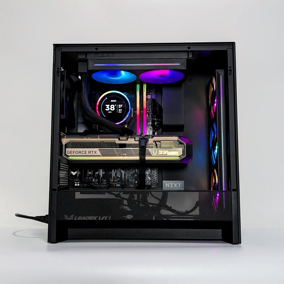 Infinity Mirror, infinite immersion. 

With the #ZOTACGAMING GeForce RTX 5070 Ti AMP Extreme INFINITY, your build gets next-level performance and amazing aesthetics. 

IG: pckaki dot sg

#PcBuild #GamingPC #PcSetup #Tech