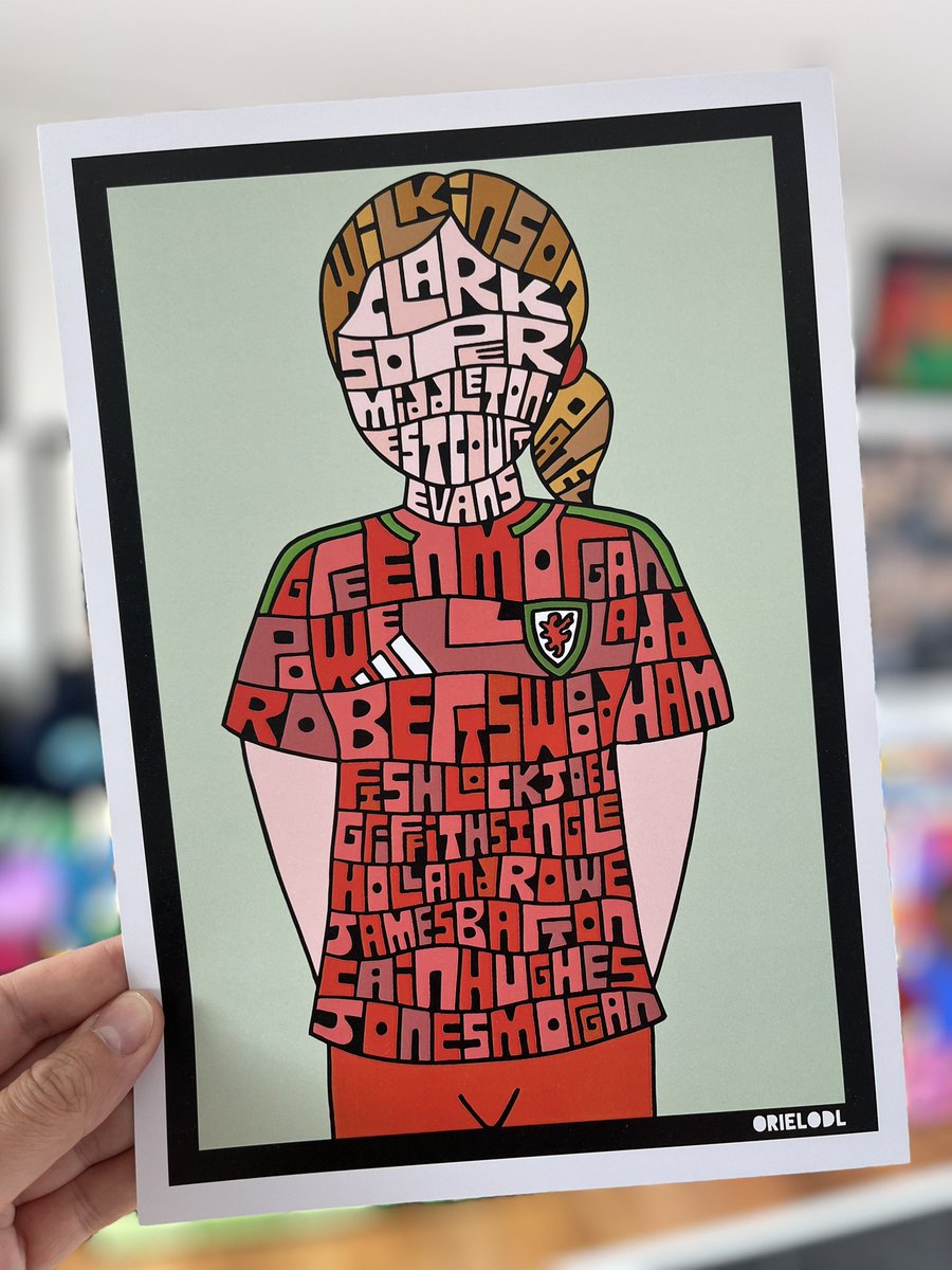 Orielodl (@rhyspadarn) on Twitter photo ‘Y Mynydd Uchaf’ / ‘The Highest Mountain’
Carfan Ewro 25 Cymru
Wales Euro 25 Squad
Print Celf A4 Art Print
£17.50
orielodl.com/product/y-myny… ‘Y Mynydd Uchaf’ / ‘The Highest Mountain’
Carfan Ewro 25 Cymru
Wales Euro 25 Squad
Print Celf A4 Art Print
£17.50
orielodl.com/product/y-myny…