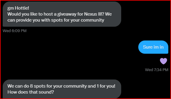 hottiebabegem β«·πβ«Έ π β Gnoma π§ββοΈ,π§ββοΈ (@hottiebabegem) on Twitter photo Giveaway Nexus III ~ 8 Nodes
Here are the tasks:
β
Follow <a href="/easynodexyz/">EasyNode</a> and <a href="/HottieBabeGem/">hottiebabegem (π,π) β«·πβ«Έ π β Gnoma π§ββοΈ,π§ββοΈ</a>
β
Like and Retweet this tweet
If you're interested, you can purchase a node on EasyNode: app.easy-node.xyz/?referral=HOTTβ¦
Ends in 24 hours. β° Giveaway Nexus III ~ 8 Nodes
Here are the tasks:
β
Follow <a href="/easynodexyz/">EasyNode</a> and <a href="/HottieBabeGem/">hottiebabegem (π,π) β«·πβ«Έ π β Gnoma π§ββοΈ,π§ββοΈ</a>
β
Like and Retweet this tweet
If you're interested, you can purchase a node on EasyNode: app.easy-node.xyz/?referral=HOTTβ¦
Ends in 24 hours. β°
