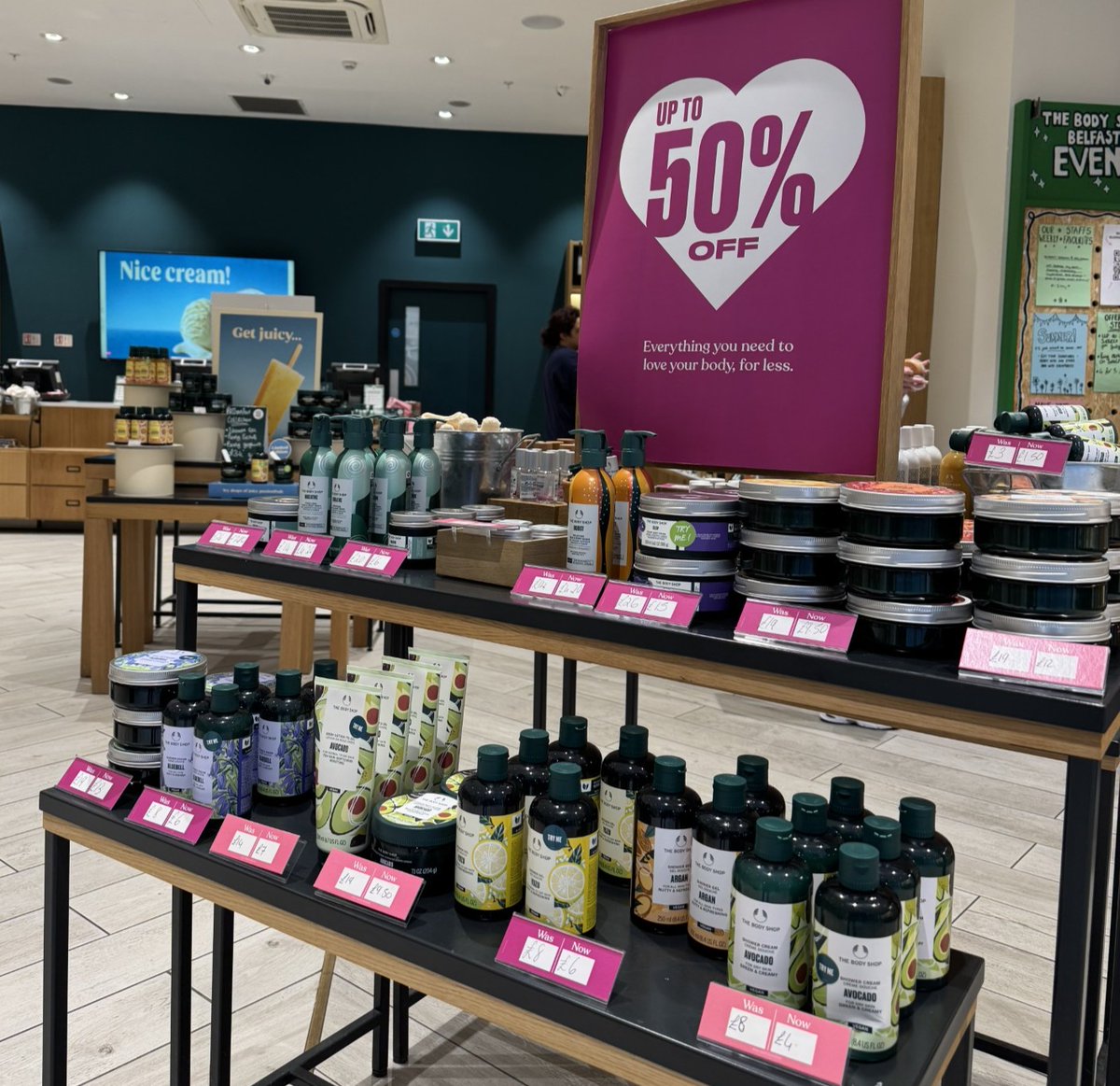 ✨ It’s time to treat yourself...because you deserve it! 💖

The Body Shops Self Love Sale is in full flow! Enjoy irresistible deals on your skincare, body care, and beauty faves.

Go ahead… stock up, glow up, and show yourself some serious love. 💅🛍️