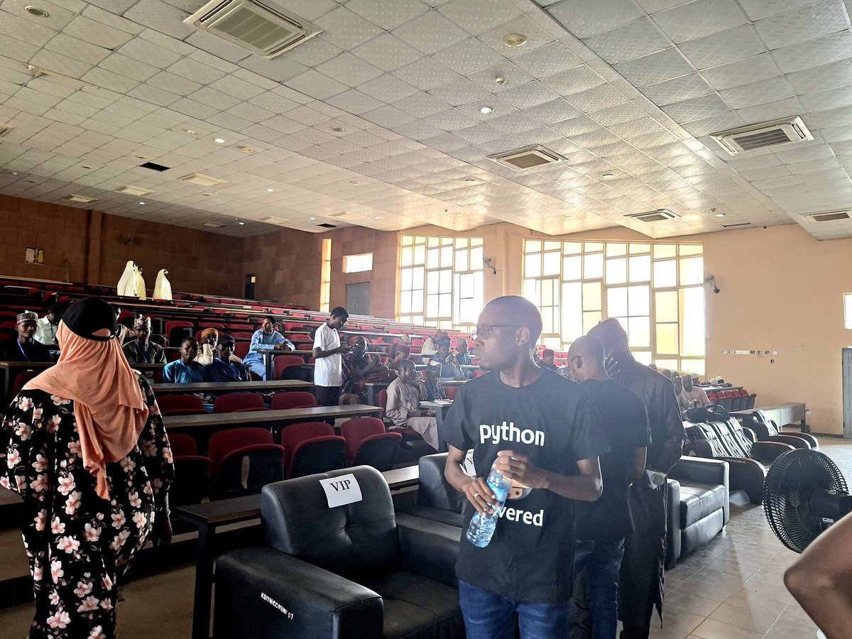 PythonKatsina's tweet image. We are here at KSITM, join us as we launch the Python Katsina Community today.