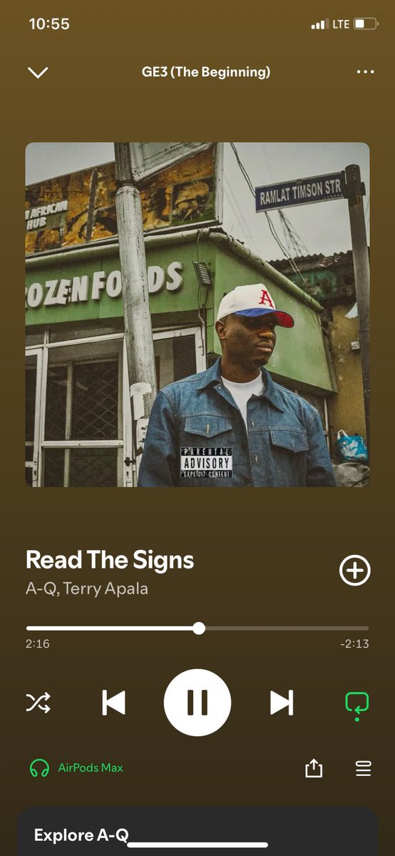 Dreay Picasso (@dreaypicasso) on Twitter photo This is one of the most intelligent songs Iโve heard in a long time!!!!!
Take your flowers ๐ ๐ <a href="/thisisAQ/">Gilbert Bani</a> <a href="/iam_TerryApala/">Terry Apala</a> This is one of the most intelligent songs Iโve heard in a long time!!!!!
Take your flowers ๐ ๐ <a href="/thisisAQ/">Gilbert Bani</a> <a href="/iam_TerryApala/">Terry Apala</a>