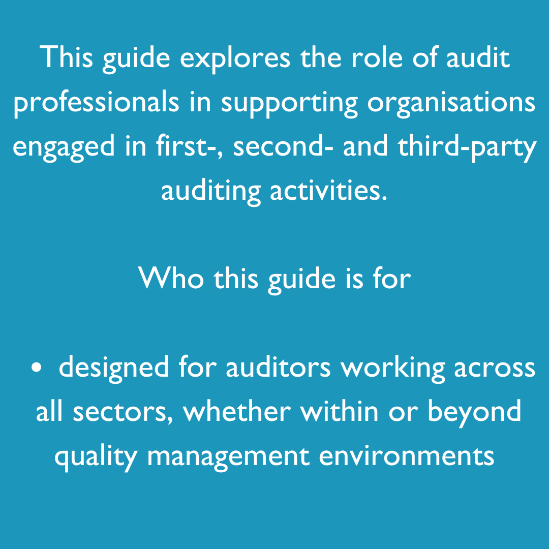 💡 What is the future of auditing?

Find out in our new guide for audit professionals on the power of digital auditing by Ian Rosam CQI MCQI of DeepFathom from our Audit Network.

Discover how to realise the power of digital auditing to increase corporate value today