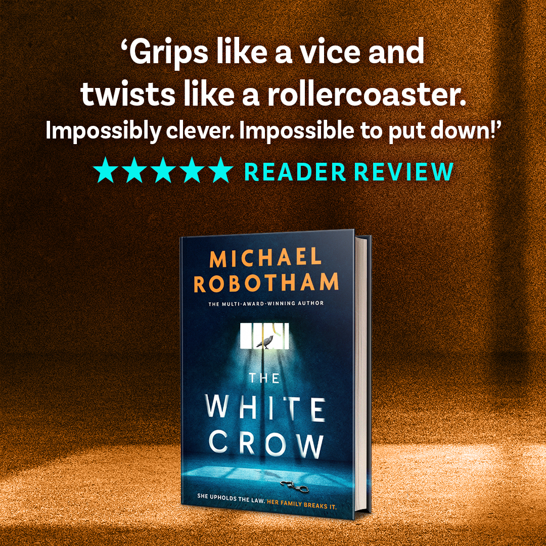 TheCrimeVault's tweet image. She upholds the law. Her family breaks it.
The White Crow, the thrilling new novel from bestseller Michael Robotham, is out now!
Read an extract here: brnw.ch/21wTKxO
Order your copy now: brnw.ch/21wTKxQ