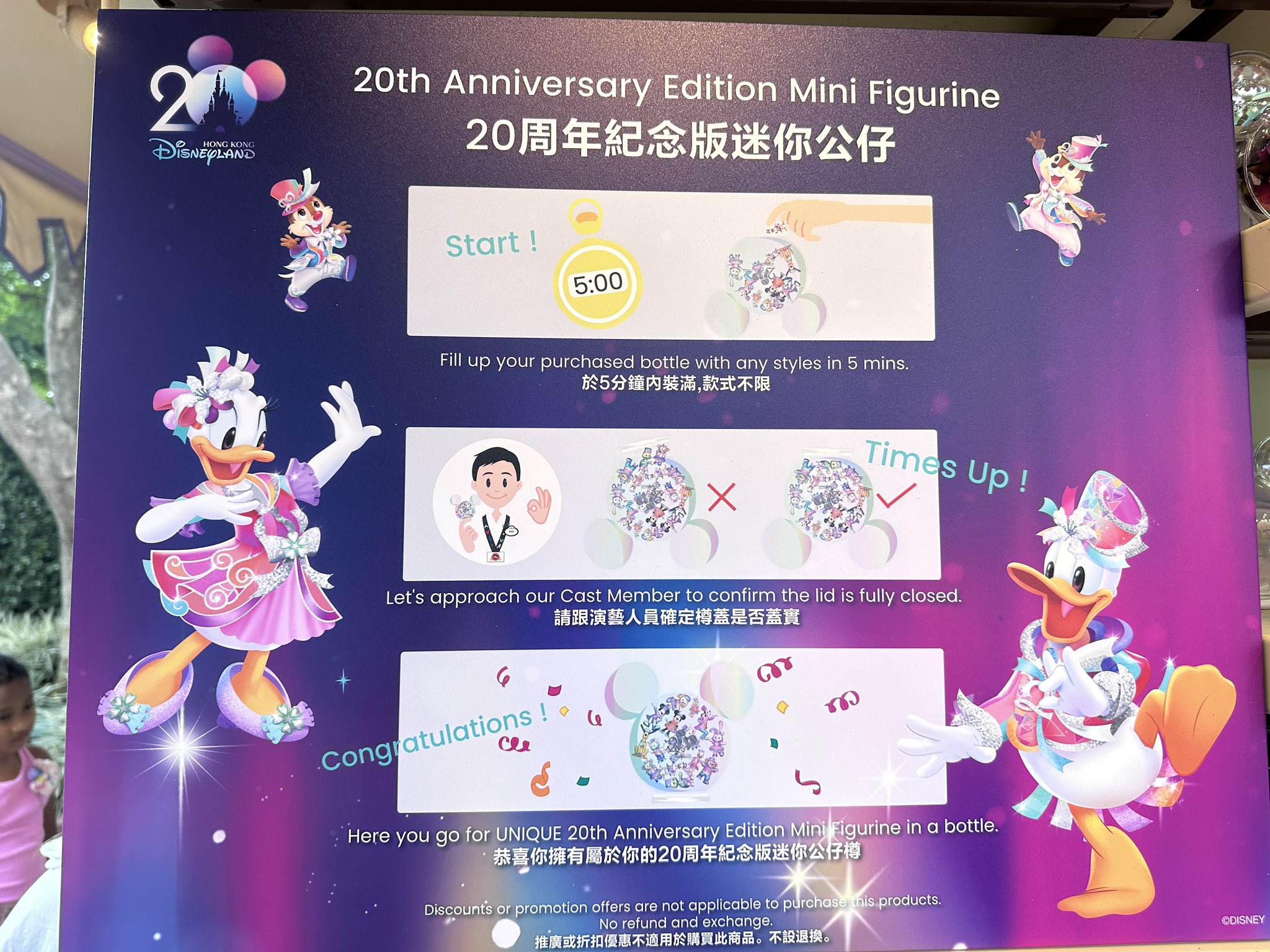 公式 ウォルトディズニーワールド20周年記念プルオーバー◎XL