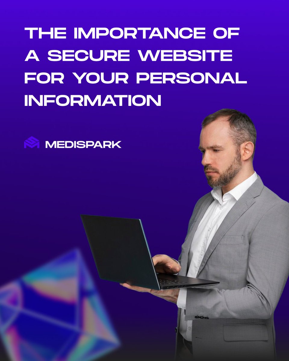 medisparkweb's tweet image. 🟪 Why Your Website’s Security Matters
Protect your data online with secure websites.
• Safeguard personal information
• Avoid identity theft
• Gain peace of mind

Medispark Web ensures your data stays safe and secure online.

#WebsiteSecurity #DataPrivacy #MedisparkWeb