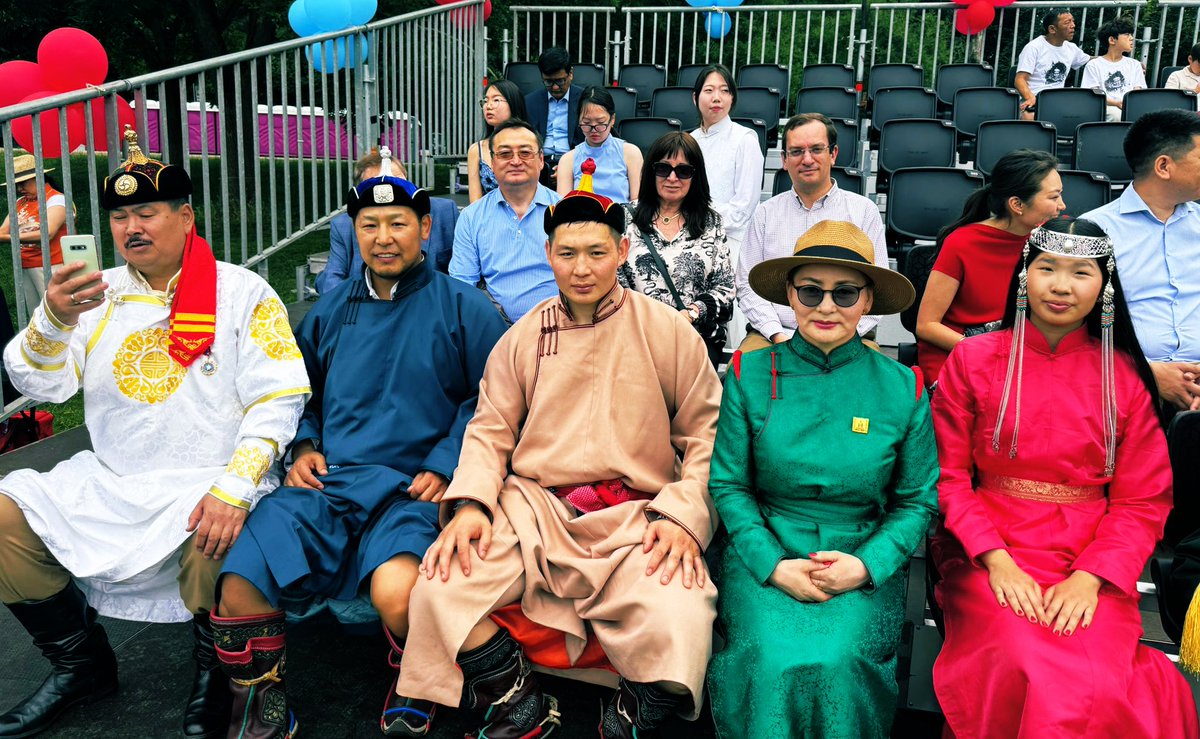 kgembassybe's tweet image. A few highlights from Saturday’s vibrant Naadam Festival, hosted by the @MngEmbBrussels. A beautiful celebration of tradition, sports, and community spirit!