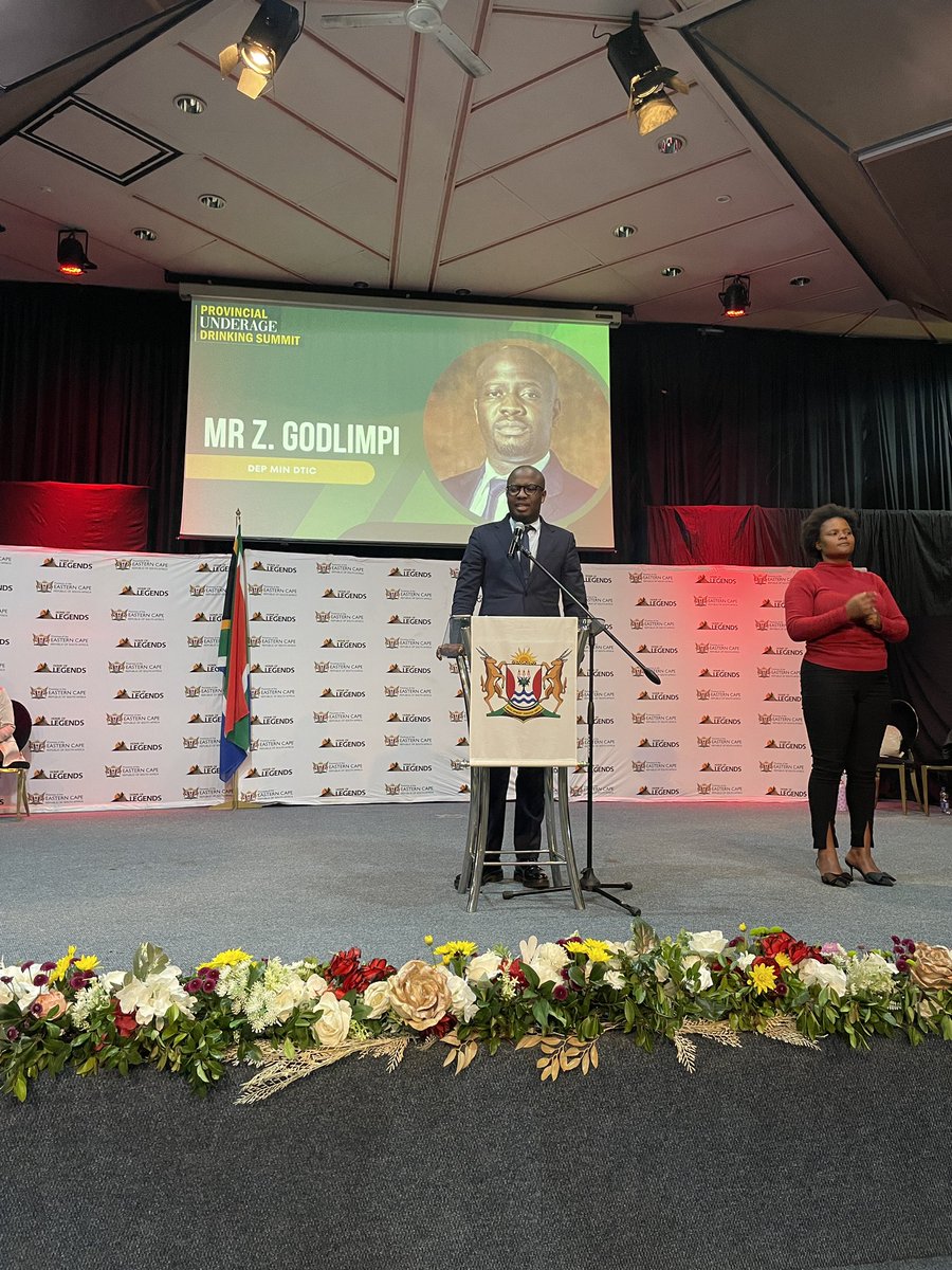 MPGodlimpi's tweet image. EC comes 2nd (after WC) on alcohol abuse among our youth population, a consequence of our over reliance on alcohol for socializing. At the EC Underage Drinking Summit, I highlighted how alcohol abuse makes SA less competitive as it affects productivity & responsible spending.