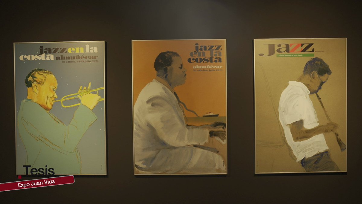 🎨🎷 Descubre la obra de Juan Vida, el artista granadino que lleva 40 años creando icónicos carteles para los Festivales de Jazz de Granada y Almuñécar.

📺 Sábado, 20:05 h en #AndalucíaTV de <a href="/canalsur/">CanalSur</a> 
👉 cedecom.es/noticias/juan-…

#JuanVida #JazzGranada #ArteAndaluz #Ilustración